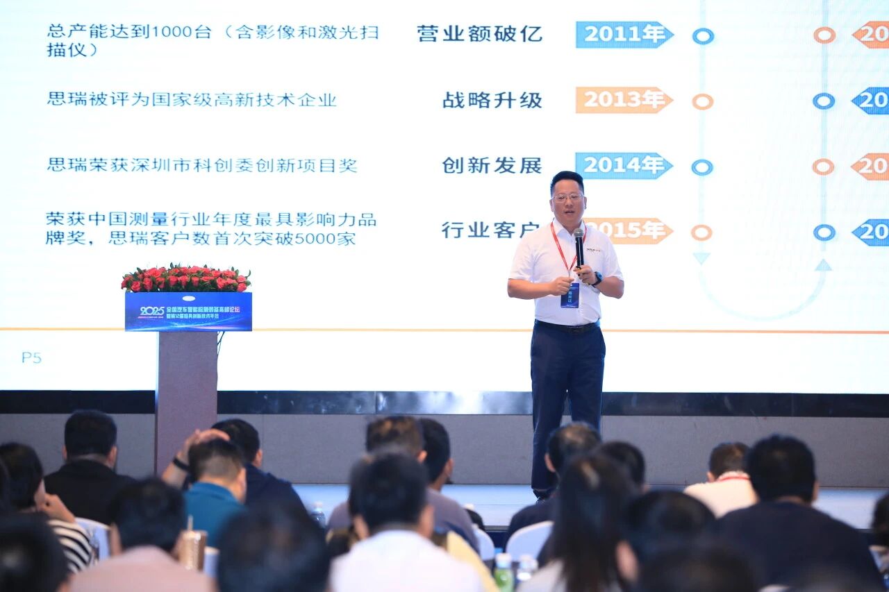 數(shù)字測量技術(shù)助力智能制造！思瑞測量受邀參加全國汽車智能檢測裝備高峰論壇暨第12屆檢具創(chuàng)新技術(shù)年會